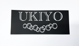 UKIYO SYMBOL logo BIG STICKER